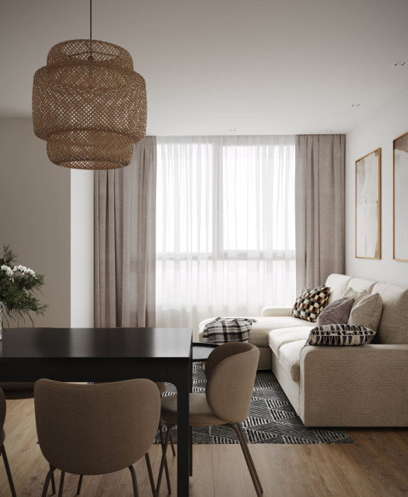 Продажа 4-х комнатной квартиры с 3-мя спальнями тип A, 75,24 м², в новом ЖК NŌA Villajoyosa