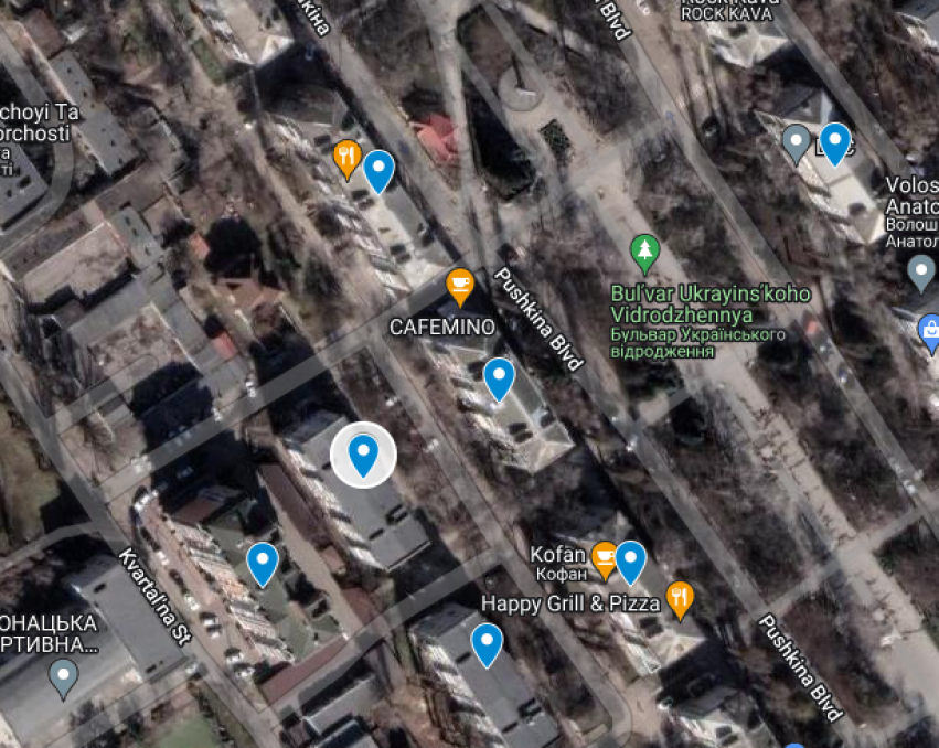 Квартиры в доме по адресу Бульвар Пушкина 17