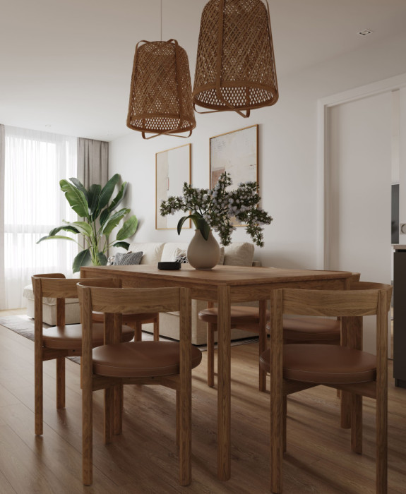 Продажа 4-х комнатной квартиры с 3-мя спальнями тип A, 75,24 м², в новом ЖК NŌA Villajoyosa