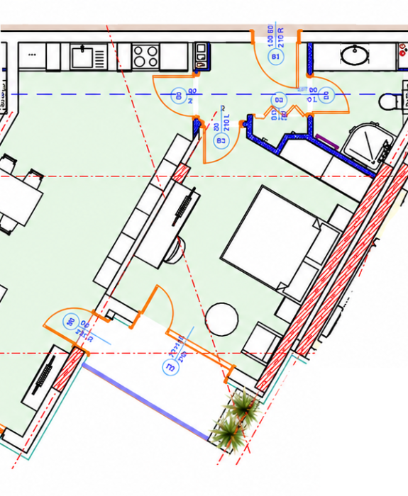 1-комнатная квартира 88 м² в жилом комплексе Azur Aqua 2, Варна, Болгария