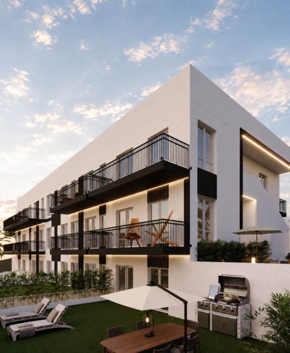 Продажа студии 43.23 м² в апарт-отеле Riviera 1 с бассейном, Финестрат, Испания