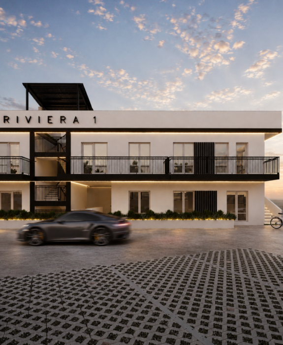 Продажа студии 42,50 м² в апарт-отеле Riviera 1 с бассейном, Финестрат, Испания