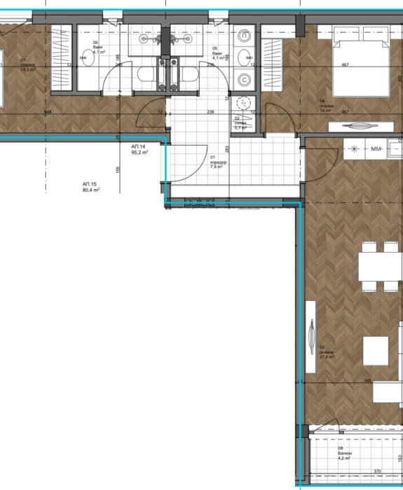 Инвестиционная квартира 118 м² в новом ЖК Botanic Residence, Варна, Болгария