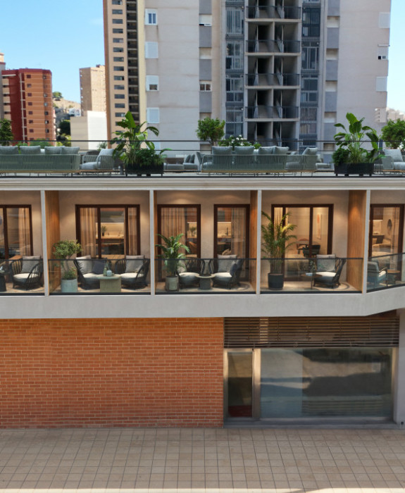 Продается инвестиционные апартаменты 21 м² в Hilford La Torre, Бенидорм