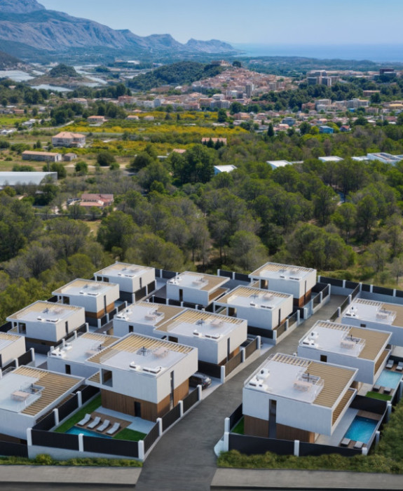 Продажа Вилла №3, 152 м² в новом жилом комплексе Polop Villas, Коста-Бланка, Испания