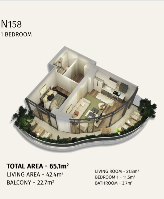 Продажа Апартаментов в Грузии Windham Garden