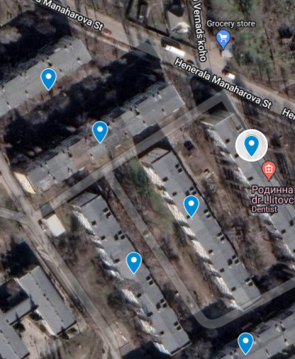 Квартиры в доме по адресу Генерала Манахарова 21/36А