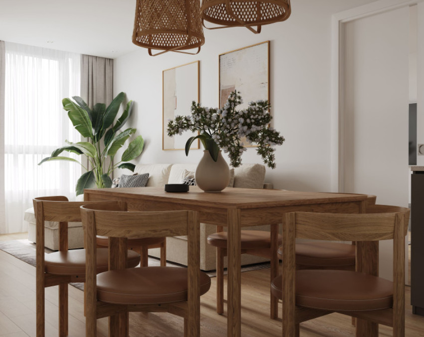 Продажа 4-х комнатной квартиры с 3-мя спальнями тип A, 75,24 м², в новом ЖК NŌA Villajoyosa