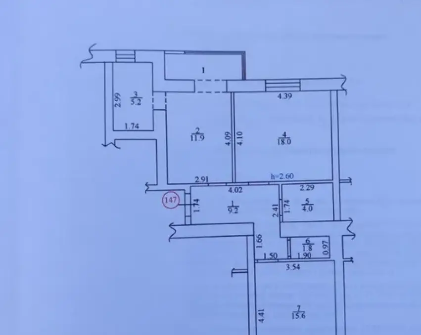 Продам 2-кімн квартиру в новобудові під ремонт