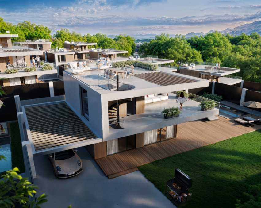 Продажа Вилла №12, 152 м² в новом жилом комплексе Polop Villas, Коста-Бланка, Испания